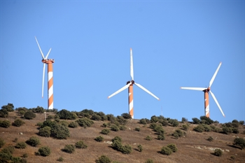 تمت الموافقة على Energix لإنشاء مزرعة توربينات الرياح في مرتفعات الجولان